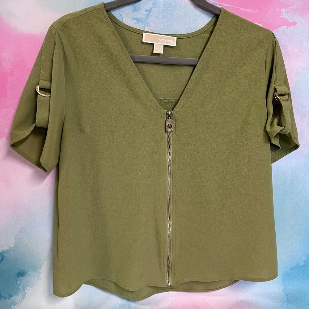 Michael lots Womens blouse size medium